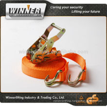 high quality 50mm orange cargo lashing belt